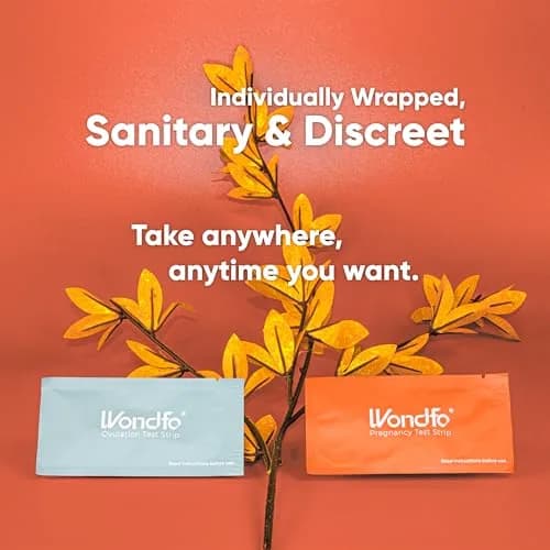 Wondfo Ovulation Pregnancy Test Bundle, 25 LH, 10 HCG Strips | Reliable Fertility Monitoring thumbnail 8
