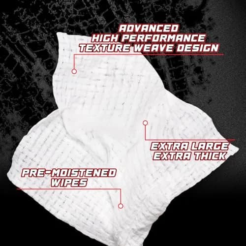 Chemical Guys VRP Vinyl Rubber Plastic Shine Wipes, 30 Count | Deep Restoration & Protection thumbnail 5