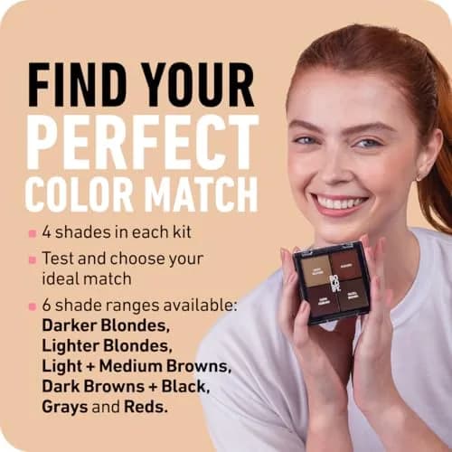Boldify Hairline Powder Color Sample Kit Reds | Temporary Root Touch Up for Gray Coverage - view 5