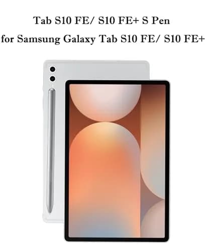 Peixiong Galaxy Tab S10 FE Stylus Pen for Samsung Galaxy Tab S10 FE+ S Pen, Silver | 4096 Pressure Sensitivity, Magnetic Design thumbnail 2