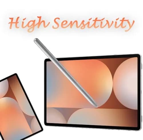 Peixiong Galaxy Tab S10 FE Stylus Pen for Samsung Galaxy Tab S10 FE+ S Pen, Silver | 4096 Pressure Sensitivity, Magnetic Design thumbnail 3