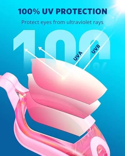 Aegend Swim Goggles for Adults & Youth | Mirrored Anti-Fog, UV Protection, Leakproof Silicone Seal thumbnail 2