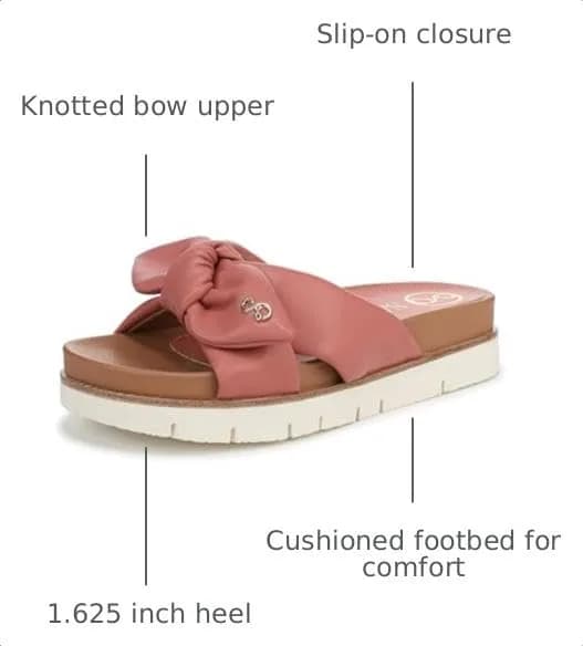 Sam & Libby Astrid Slide Sandal, Pink Lily, 11 | Cushioned Comfort & Luxe Style thumbnail 3