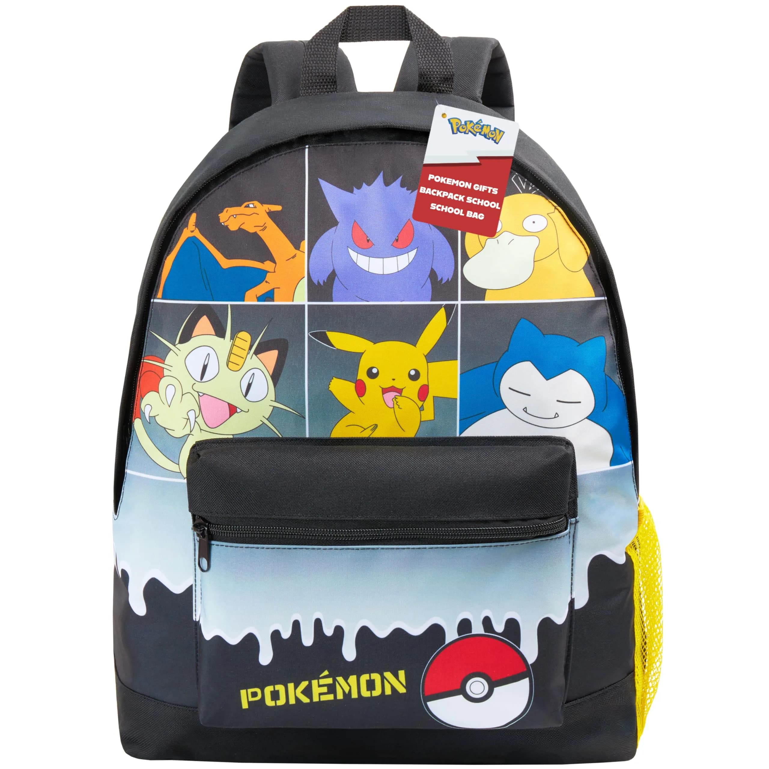 Pokémon Kids Anime Backpack, 40 cm (15.7 x 12.2 x 3.9 inches) | Pikachu & Friends School Bag