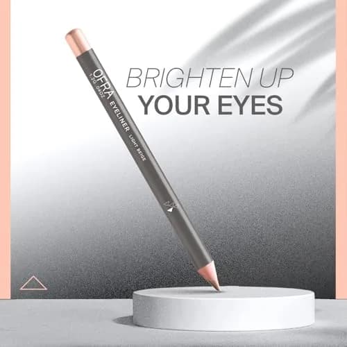 Ofra Eyeliner Pencil - Light Beige | Precise, Long-Lasting Waterproof & Smudge-Proof thumbnail 7
