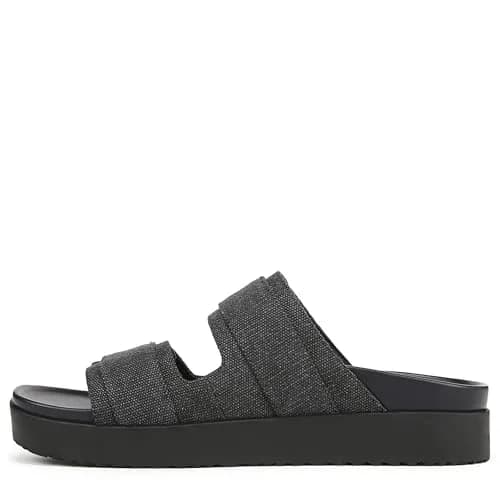 Vionic Riviera Slide Sandals Black 9.5 M | Contoured Arch Support & Cushioning thumbnail 2