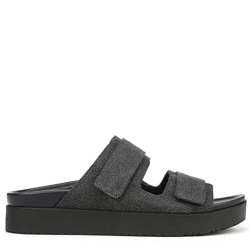 Vionic Riviera Slide Sandals Black 9.5 M | Contoured Arch Support & Cushioning thumbnail 5