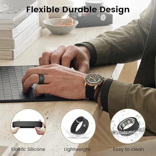 sylacor 10 Pack Ring Cover for Oura Ring Gen 4/3, 10 Units | Protects Against Scratches thumbnail 5
