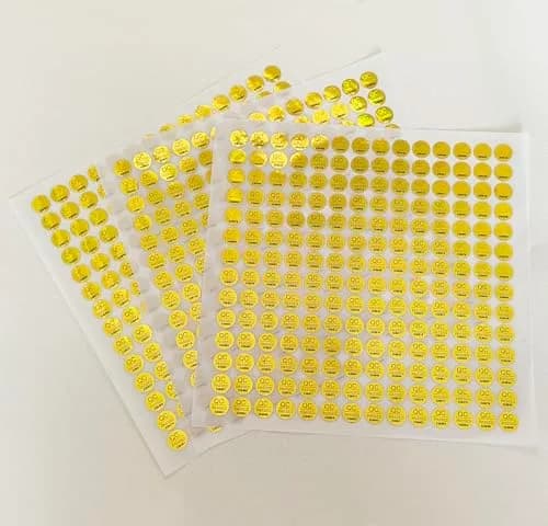 TLK&FBB Tamper Proof Security Labels 1cm | Waterproof & Sequential Serial Numbering thumbnail 6