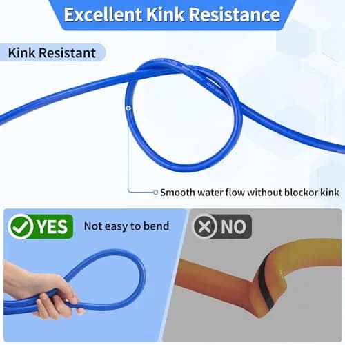 VIHEG Pressure Power Washer Hose 100 ft | Super Flexible, Kink Resistant, 4200 PSI thumbnail 4