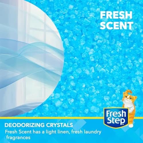 Fresh Step Cat Litter Crystals Deodorizer, Fresh Scent, 850g (30 Ounce) | Non-Toxic Odor Neutralizing Crystals thumbnail 2