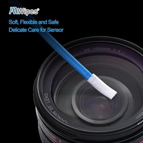 AAWipes 6mm APS-C Sensor Cleaning Swabs (20-Pack) | Laser-Cut Microfiber for DSLR/SLR Cameras thumbnail 5