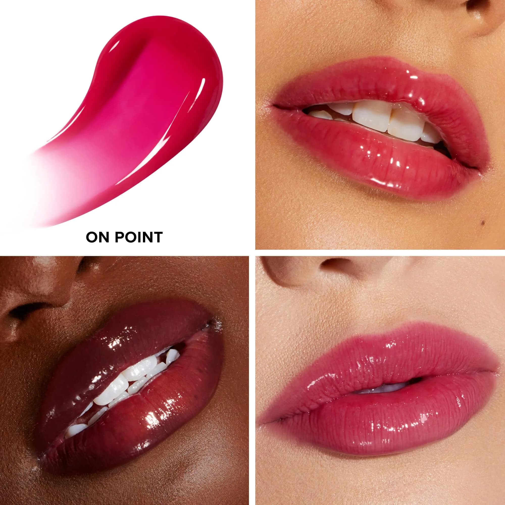 Too Faced Lip Injection Extreme Plumping Clicks Cherry Red 0.05 oz (1.5 g) | Hydrating Lip Plumper with Click Applicator - view 2
