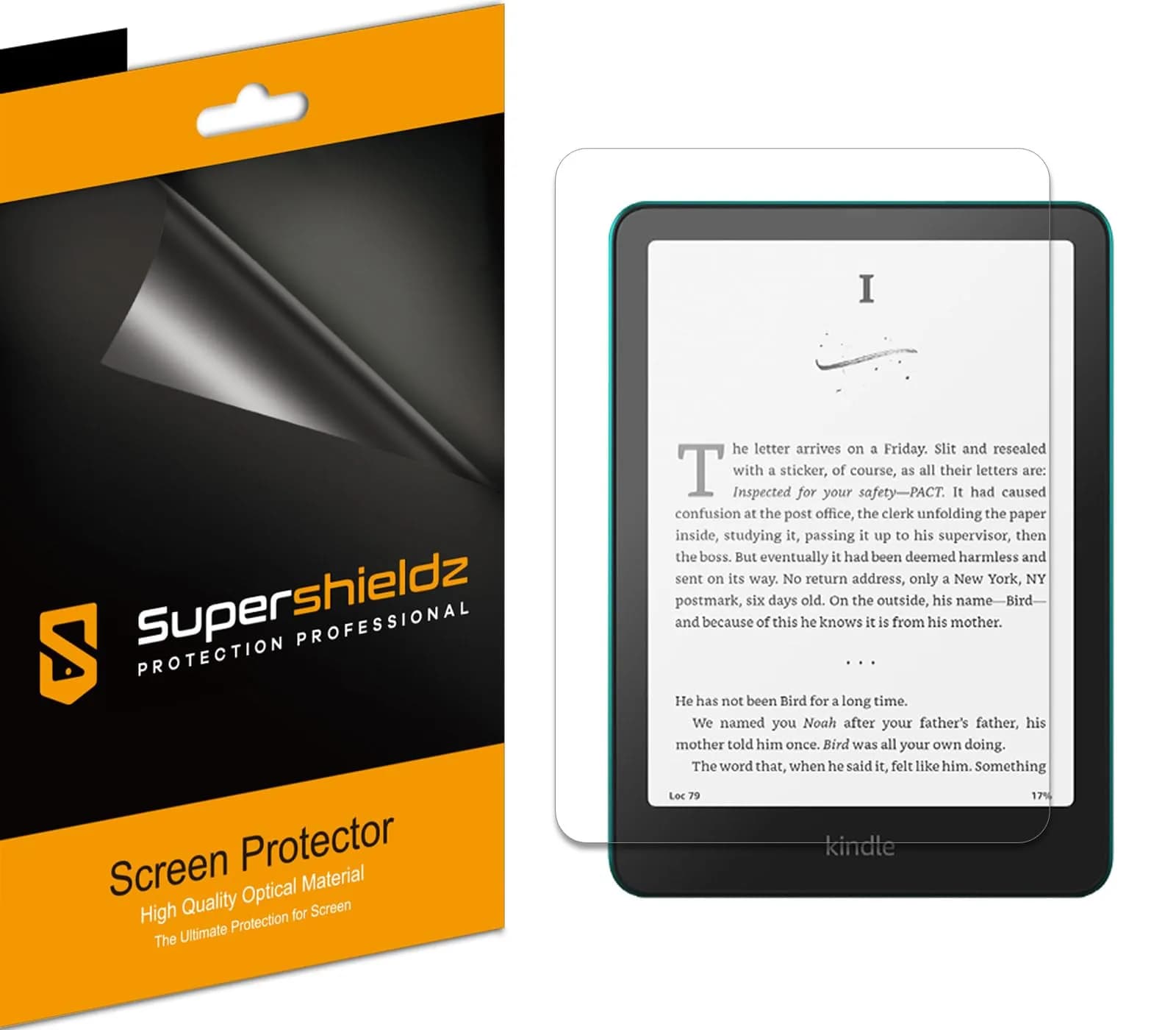 Supershieldz Matte Screen Protector for Kindle Paperwhite 2024 | Anti-Glare 7-inch — Matte
