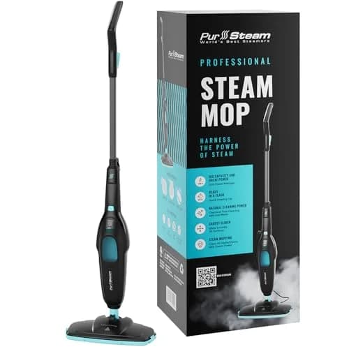 Pursteam Multi-Surface Steam Mop Floor Cleaner for Hardwood, Tile & Carpet | Fast Heating & Chemical-Free (70-120 chars) thumbnail 1