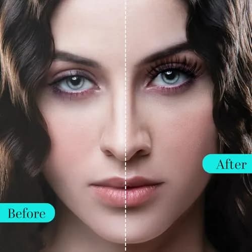 AMZGIRL Lash Clusters 40+50D 12mm Wispy Eyelash Extensions | Natural, Light & Reusable thumbnail 6