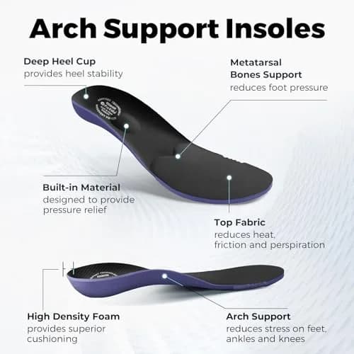 FitVille Men's Extra Wide Slip-On Walking Shoes, Hands-Free Sneakers with Arch Support, 27cm (11 X-Wide) | Comfortable for Standing All Day thumbnail 6