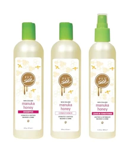 Pet Silk Manuka Honey 11.6oz Leave-in Conditioner | Nourishes & Detangles for Pet Coat Shine thumbnail 5