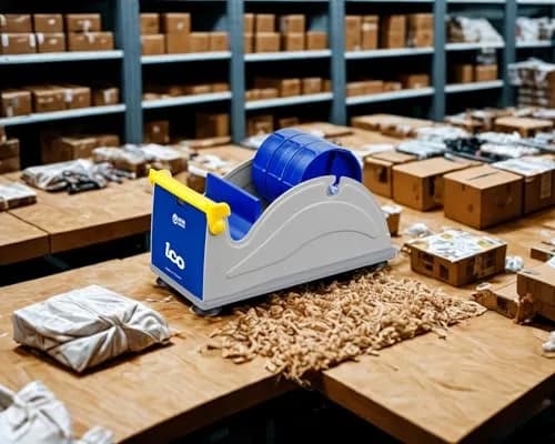 ICO Excell Triple Premium Extra Wide Metal 3 Inch Tape Dispenser (2-Pack) | Heavy Duty Desktop with Suction Feet thumbnail 7