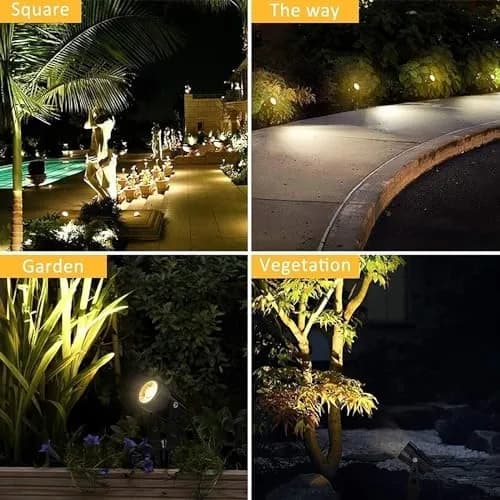 Svater Low Voltage Landscape Lighting 6 Pack | Waterproof 12V Spotlights for Garden & Pathways thumbnail 5