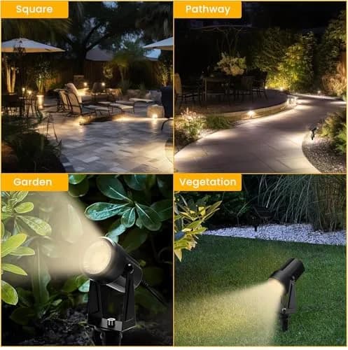 Svater Low Voltage Landscape Lighting 6 Pack | Waterproof 12V Spotlights for Garden & Pathways thumbnail 7