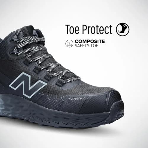 New Balance Fresh Foam Cremorne Mid CT Men's Safety Shoes 10.5D (2.27 kg / 5 lb) | ASTM F2413 Certified EH Rated Work Boots thumbnail 2