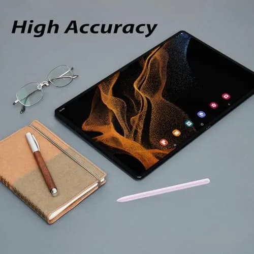 Dogxiong 2 Pack Galaxy Tab S9 FE Stylus Pen, No Bluetooth, Lavender thumbnail 4