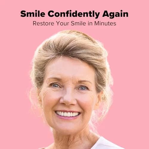 Dentemp Repair-It Advanced Formula Denture Repair Kit 4 Repairs (3.84ml / 0.032kg) | Fixes Cracks, Replaces Loose Teeth thumbnail 4