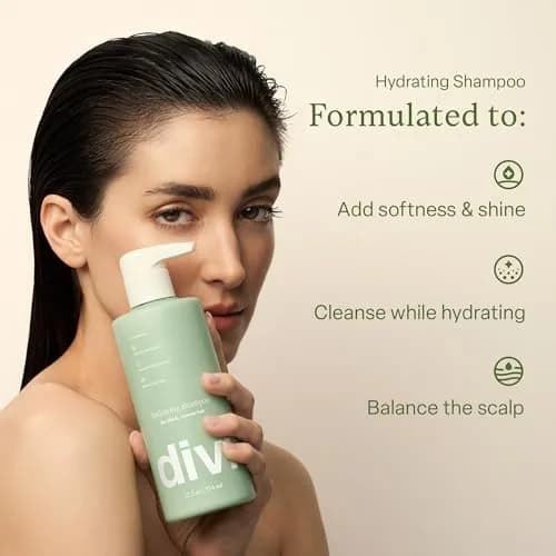 Divi Hydrating Shampoo & Conditioner Set for Medium/Thick Hair | 12 fl oz thumbnail 2