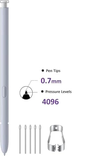 SLQ Replacement S Pen for Samsung Galaxy S25 Ultra 5G (Blue) | 4096 Pressure Levels, 5x Tips Included thumbnail 3