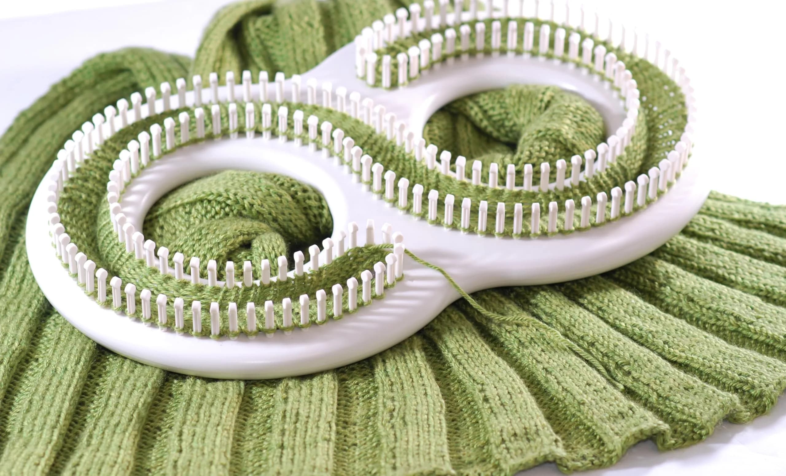 Authentic Knitting Board Afghan Knitting Loom & Kit 152cm (60") | Knit Blankets Seamlessly - view 4