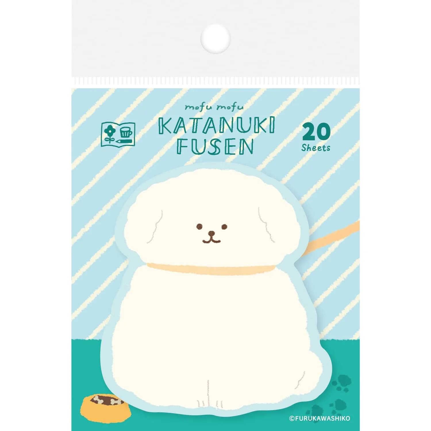 古川紙工 Self-Stick Note 20 Sheets | Die-cut Animal Shapes for Office & School (83mm x 125mm) - main product image