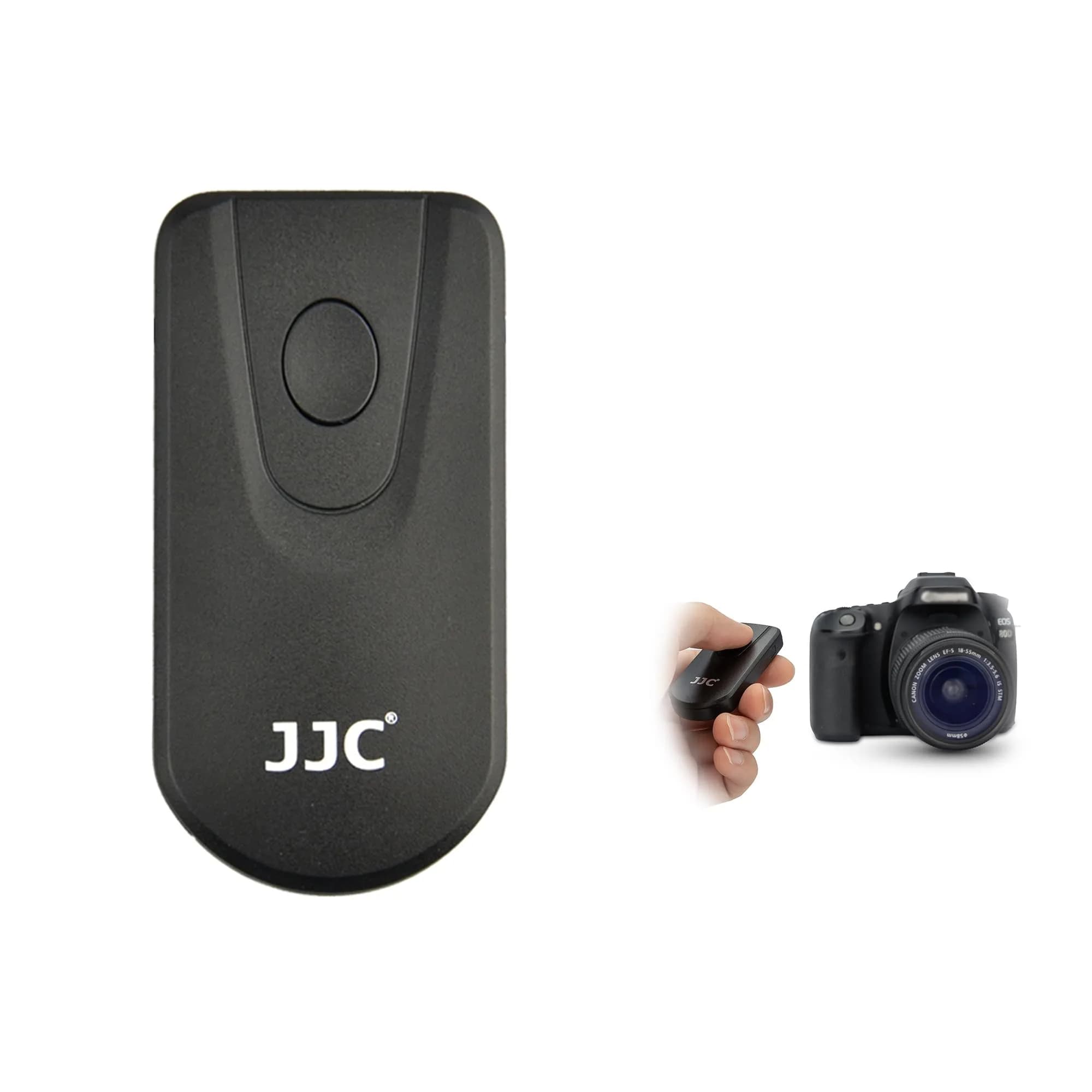 JJC Wireless Infrared Shutter Release Remote for Canon | Replaces RC-6 | 6m Range | Compact & Lightweight