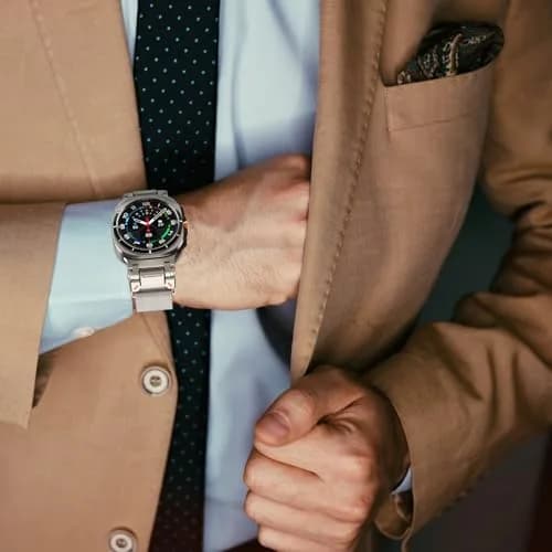 NewWays Milanese Loop for Galaxy Watch Ultra 47mm | Magnetic Stainless Steel Strap for Men thumbnail 7