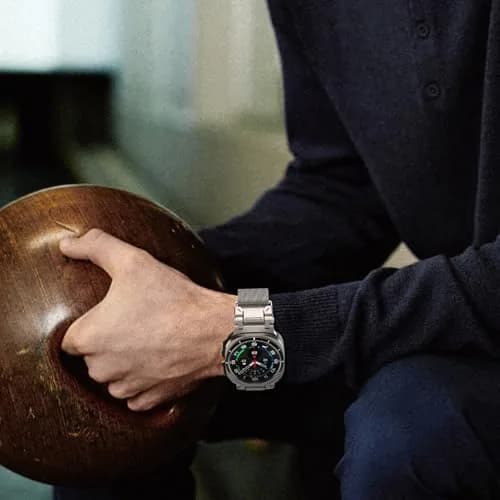 NewWays Milanese Loop for Galaxy Watch Ultra 47mm | Magnetic Stainless Steel Strap for Men thumbnail 9
