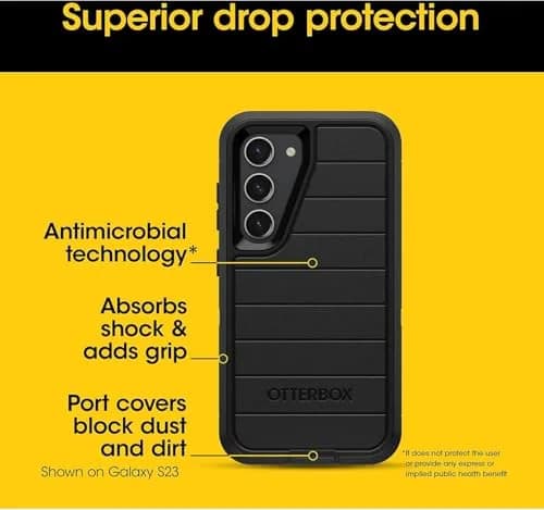 OtterBox Defender Series Case for Samsung Galaxy S24 Ultra | Rugged & Microbial Defense (115c) thumbnail 4