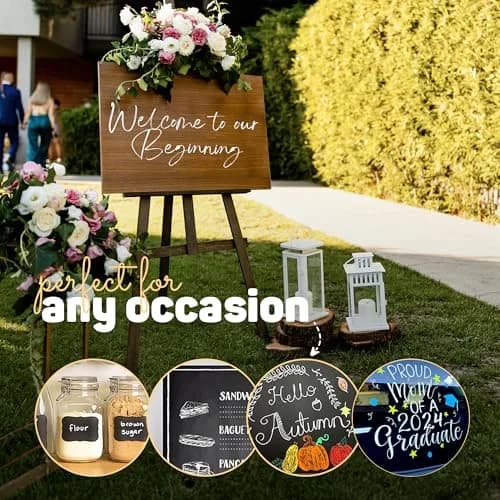 Bandle B. Wedding Edition Liquid Chalk Markers 8-Pack | Non-Toxic & Erasable for Special Events thumbnail 6