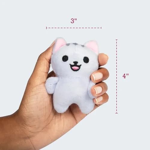 WHAT DO YOU MEME? Emotional Support Kitties Plush Toy Set 3.25 inches (8.25 cm) | ASTM-Tested Educational Toy thumbnail 4