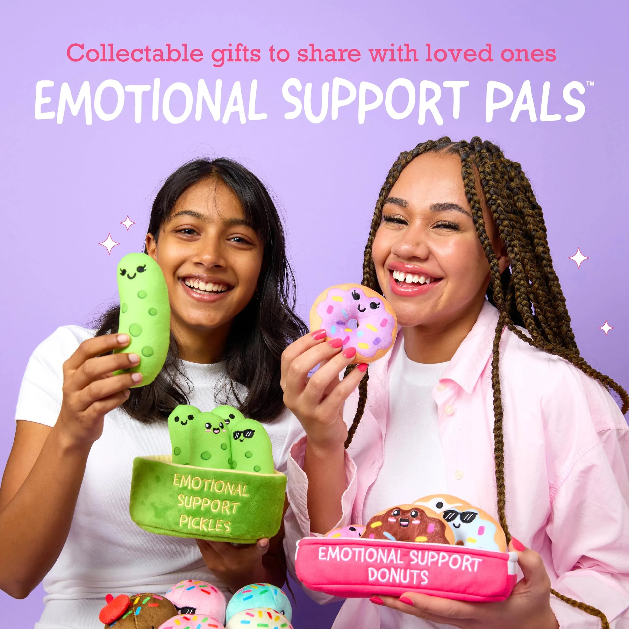 WHAT DO YOU MEME? Emotional Support Nugget Cards Plushies (10-Pack) - V-day Nuggies | Perfect Valentine's Day Gifts for Kids Classroom - view 3