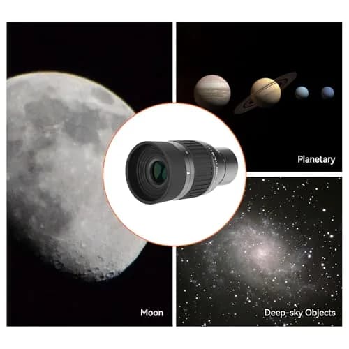 SVBONY SV135 Telescope Eyepiece, 40-60°Field of View, 7-21mm Zoom Eyepiece | High-Contrast, Multi-Coated Optics thumbnail 8