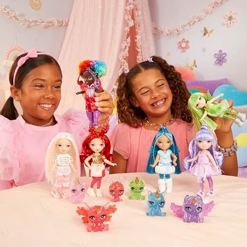 Rainbow High Littles Opal Fairy Doll 5.5" (14cm) with Fantasy Owl Pet & Wings | Kids Gift 4+ thumbnail 7