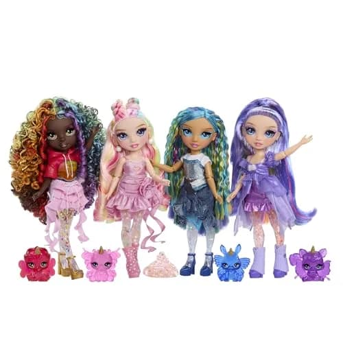 Rainbow High Bella Pink 11” Fashion Doll with Slime Kit & Magical Llama Pet | Ages 3+ (7-Piece Set) thumbnail 5