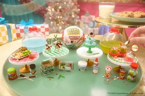MGA's Miniverse Make It Mini Holiday 2025 | DIY Miniatures, Holiday Series, Resin Play (Pack of 1, Multicolor) thumbnail 5