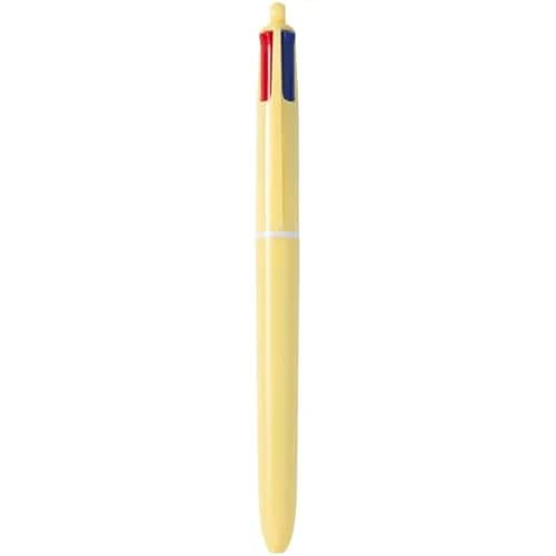 BIC 4 Color Pastel Ballpoint Pen, 1.0 mm Medium Point, 3-Count Set | Smooth Ink Flow thumbnail 4