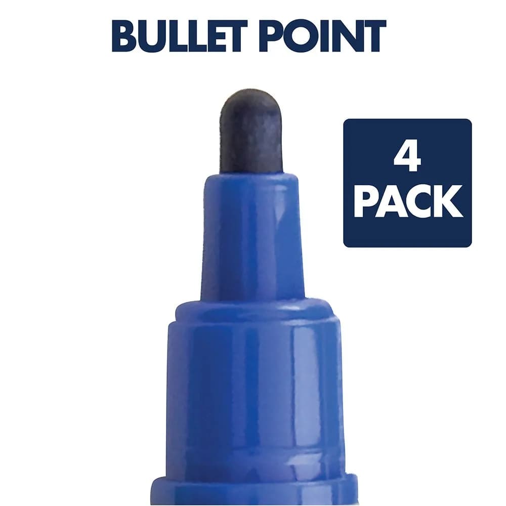 Quartet EnduraGlide Assorted Classic Colors Bullet Tip Dry Erase Markers, 8 Count Pack - view 4