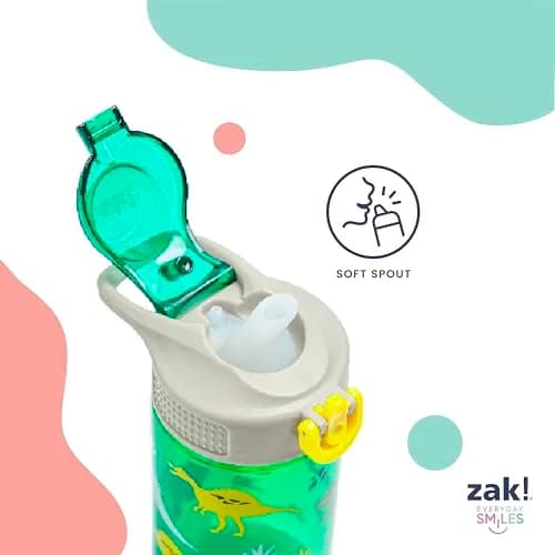 Zak Designs Disney Stitch 25oz Leak-Proof Kids Water Bottle | BPA-Free, Dishwasher Safe, Reusable thumbnail 4