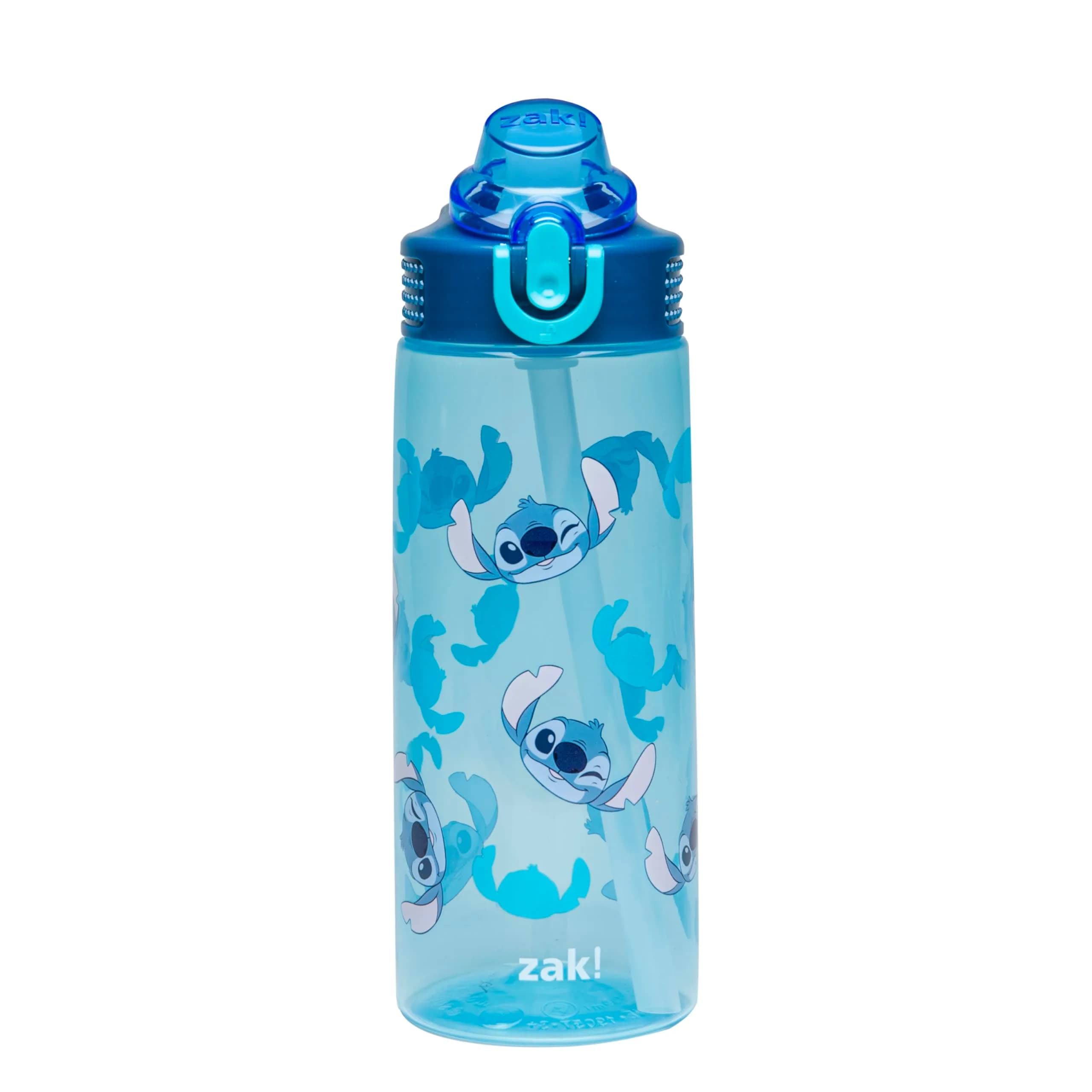Zak Designs Disney Stitch 25oz Leak-Proof Kids Water Bottle | BPA-Free, Dishwasher Safe, Reusable - main product image