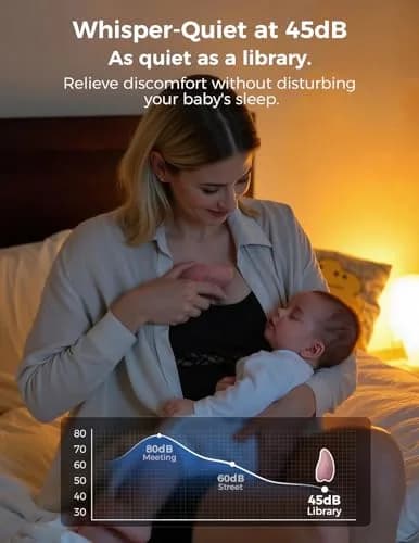 Momcozy A1Pro Lactation Massager with Heat & Vibration | Breastfeeding Essential for Nursing Moms thumbnail 8