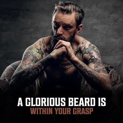 Viking Revolution Sandalwood Beard Balm (2oz) & Beard Oil (1 fl oz) Bundle | Soften & Moisturize Facial Hair thumbnail 7
