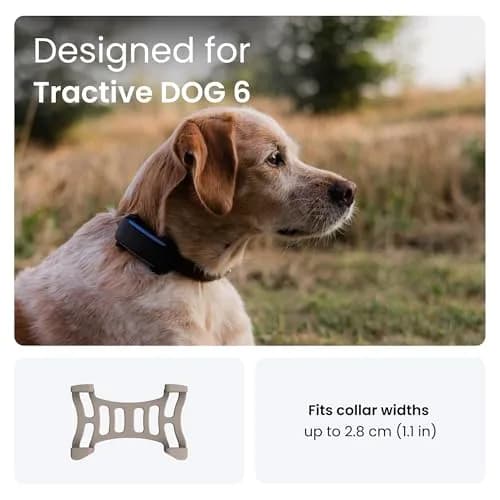 Tractive Rubber Clip Mount x2 for Tractive Dog 6 GPS Tracker | Fits Small Collars Up to 2.8cm thumbnail 2
